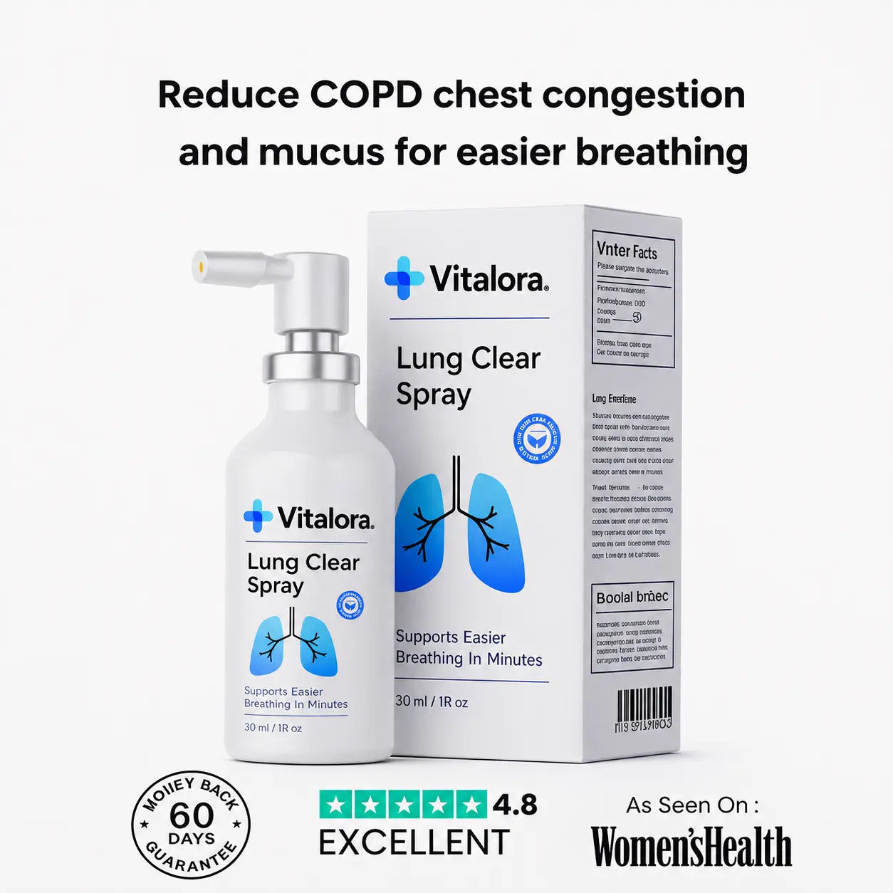 Vitalora™ - Lung Clear Spray Vitalora